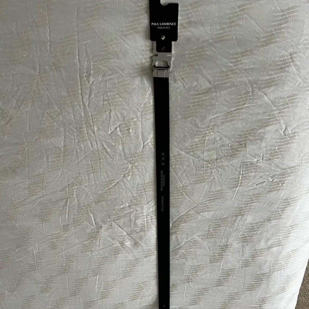 Paul Lawrence 100% Genuine Leather Boy's Belt - Black BRAND NEW WITH TAGS